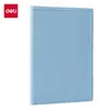 Cuaderno de Cuero Ligero para Negocios Deli Bp155 25K-205Mm*141Mm/80 Hojas (Negro) (Computadora portátil)