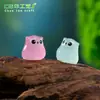 Transfronterizo Nuevo Producto Lindo Búho Luminoso Lindo Muñeco Decoración DIY Accesorios Colgantes Micro Paisaje Pequeños Adornos