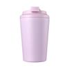 Taza de Café de 12 oz Acero Inoxidable 304 Doble Pared Aislada con Escala, Tapa Antiderrames y Base Antideslizante, Taza para Bebidas Calientes y Frías