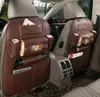 Bolsa de Almacenamiento para Coche, Bolsa Colgante para Asiento, Bolsa de Almacenamiento Multifuncional de Cuero para Respaldo de Asiento, Bolsa de Almacenamiento para Accesorios de Coche