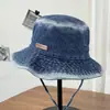Sombrero de Pescador de Mezclilla Pequeño de Gama Alta para Hombres y Mujeres, Sombrero de Montañismo a Prueba de Viento para Acampar al Aire Libre, Sombrero Cubo Lavado Vintage para Proteger del Sol, Moderno