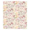 Decoração de Parede para Sala de Estar Floral Retrô Papel de Parede Francês PVC Autoadesivo Plantas Flores Pastoral Impermeável Papel de Parede Espessado