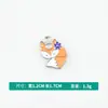Atacado Versão Coreana Criativa Pingente Único Liga de Zinco Gotejamento de Óleo Colar Desenho Animado Anime Padrão Pulseira Colar Joias Acessórios DIY