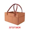 Bolsa de Fraldas de Feltro em Estoque Transfronteiriça, Bolsa Espessa para Fraldas de Mamãe e Armazenamento de Brinquedos Diversos, Bolsa Úmida de Fraldas de Feltro