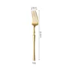 Juego de Cubiertos Delgado de Acero Inoxidable Transfronterizo para Cocina Occidental, Cuchillo y Tenedor para Filete de Hotel, Juego de Cucharas para Postre