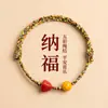 Colección de Pulseras Originales de Cinabrio, Pulseras del Año Zodiacal para Parejas, Suministro para Vendedores Ambulantes, Joyería para Regalos al por Mayor