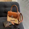 Bolso de Mano Casual Nicho Estilo Coreano para Mujer 2025 Nuevo Sentido de Alta Gama Bolso de Hombro Kelly Versátil Bandolera Bolso Cuadrado Pequeño