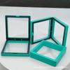 Caja Flotante Pe Caja Transparente para Empaque de Joyería Caja de Almacenamiento y Exhibición para Collares, Anillos, Pulseras Caja de Almacenamiento para Uñas Portátil