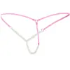 Tanga sexy de corte alto com decote V profundo estilo transfronteiriço, estilo novo de uma linha em V, design sutil, alça fina, estilo europeu e americano, tanga em formato V