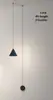 Minimalismo Estilo Europeu Restaurante Mesa de Cabeceira Pequeno Lustre Distintivo DIY Criativo Quarto Bar Cabeça Única Geométrico Linha Lustre