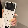 Adecuado para funda de teléfono Apple 17, Diseño genial estilo Ins, Alto valor estético para iPhone 16 Pro Max, Puntos negros simples para iPhone 15