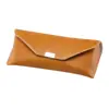 Estuche de Cuero para Gafas Estilo Cajón Bolsa de Almacenamiento de Gafas de Sol de Alta Gama Estuche Cuadrado Portátil para Gafas Caja de Almacenamiento