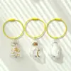 Nuevo Colgante Transparente de Acrílico Almacenamiento de Pelo de Mascota Gato Colección Conmemorativa de Pelo de Perro Colgante de Llavero Venta al por Mayor
