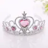 Corona de princesa infantil Frozen accesorio para la cabeza diadema diadema de plástico varita mágica accesorios de doble propósito al por mayor