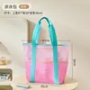 Bolsa Multifuncional para Nadar, Bolsa de Almacenamiento de Aspecto Elegante para Exteriores con Separación Seco/Húmedo, Gran Capacidad, Bolsa de Baño Impermeable, Bolso de Hombro
