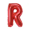 Nuevo Globo de Aluminio con Letra Versión Inglesa Americana de 40 pulgadas Decoración Creativa para Arreglo de Cumpleaños Globo de A-Z Venta al por Mayor Transfronteriza