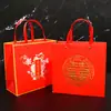 Caja de Regalo de Boda de Mano Caja de Dulces China Empaque de Huevo Feliz Luna Llena Bolsa de Regalo para Mudanza Cumpleaños