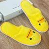 Chinelo Infantil Descartável Especial para Hotel Patinho Amarelo Espessurado Quarto de Hóspedes Hospitalidade Hotel eva Antiderrapante Chinelo de Hóspede