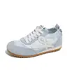 [Personalizado] Tenis Blancos Bn2005 para Mujer, Nuevo Modelo Otoño 2025, Zapatos Deportivos Casuales Impermeables Hechos de Tela de Paraguas