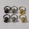 Clavo para chupete con aro y cabeza de monje, carcasa para teléfono móvil, muñeca, para colgar en la oreja, ropa, equipaje, accesorios de ferretería, clavo para chupete con tornillo