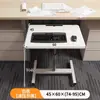 Placa de Extensión para Escritorio, Soporte Plegable de Extensión para Escritorio sin Taladro, Extensión para Escritorio de Computadora de Dormitorio, Reposamanos y Estante de Almacenamiento