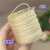 821 Linha de Algodão 1mm Linha Manbo Corda de Tecelagem Contas Peroladas Pingente Resistente ao Desgaste Cordão de Segurança Corda de Mão Vermelha Fio