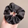 Goma de pelo de satén Dongdaemun coreana Goma de pelo de satén de tela francesa Accesorio para el cabello Alta elasticidad No daña el cabello