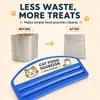 Dispensador de comida para gatos KineShineX, una herramienta para exprimir y dispensar comida y snacks para gatos en envases blandos, diseñada para una alimentación fácil