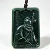Piedra de Jade Natural Rey de la Medicina Sun Siyue Colgante de Jade Piedra del Rey de la Medicina Colgante Sun Siyue Colgante de Jade del Rey de la Medicina Fábrica de Origen