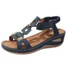 Sandalias Dopamina de Gran Tamaño para Exportación de Verano, Elegantes Sandalias Ligeras Caladas para Mujer, Populares Sandalias de Playa de Moda con Suela Gruesa