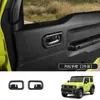 Adecuado para 25 modelos de Suzuki Jimny Nomade, kit completo de modificación interior con textura de fibra de carbono para Jimny