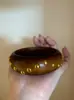 Nova pulseira de madeira estilosa e única, pulseira de pulso redonda versátil de nicho, joias femininas elegantes e da moda atacado