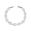 Conjunto de Brincos de Zircônia com Pulseira Oval Full Diamond, Joias Exclusivas para Venda por Atacado Transfronteiriça, Joias de Cobre Puro, Europeia e Americana Transfronteiriça