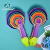 Cuchara Medidora de Plástico Multifuncional para Hornear Pastel Cuchara para Leche en Polvo Cuchara para Café Juego de Cinco Piezas de Cuchara Medidora Colorida Gadgets para Hornear