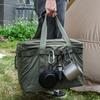 OVERHILLS Equipamento Exquisito para Acampamento ao Ar Livre 38 Litros Grande Capacidade de Armazenamento Bolsa Multifuncional de Nylon Quádrupla