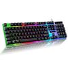 Chasing Leopard G21 Wired Luminous usb Computer Gaming Mecânico Feel Colorido Backlit Laptop Universal Keyboard