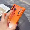 Funda para Teléfono Móvil Iphone17 Borde Recto Sensación de Piel Degradada Adecuada para Apple 16 Anti-Caídas en Cuatro Esquinas Funda Suave Carga Magnética Mate