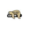 Broche de Desenho Animado com Design Personalizado Acessórios Animais Criativos/ Vilão/ Forma de Mel Distintivo Assimétrico de Liga