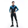2025 Halloween Transfronteiriço Aliexpress Esqueleto Humano Cosplay Body com Estampa Digital Macacão Novo