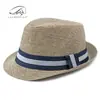 Chapéus para Homens de Meia-Idade e Idosos, Chapéus de Verão com Proteção Solar, Chapéus de Viagem para Praia, Chapéus de Palha Estilo Jazz, Chapéus de Sol Modernos
