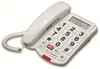 Telefone fixo para e-commerce com teclas digitais grandes para idosos pode ajustar o volume do aparelho telefônico em inglês