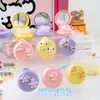 Peine Suave de Cojín de Aire de Dibujos Animados Lindo Peine Plegable para el Cabello con Espejo Todo en Uno Mini Portátil para Niñas Peine de Bolsa de Aire Peine Masajeador