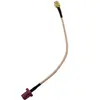 Cabo Adaptador de Antena de Rádio Automotivo RF RG316 FAKRA H Macho Cabeça Reta para SMA Macho Cabeça Reta 50 euros