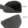 Gorros para Hombres y Mujeres de Mediana Edad y Mayores, Gorros Cálidos de Lana con Forro de Felpa para Invierno, Gorras de Béisbol Totalmente Cerradas para Circunferencia de Cabeza Pequeña