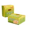 Caja de Empaque Plegable para Pasteles de Castaña, Bolsa de Mano para Pasteles de Castaña y Pastel de Frijol Mungo, Caja de Papel para Pasteles de Copo de Nieve, Material Ecológico