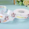 Cintas de Dibujos Animados Coloridas Listas para Usar del Fabricante, Material de Poliéster Juguetón y Lindo con Cintas para Decoración de Pasteles y Empaque de Regalo