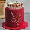 Topper de Bolo de Acrílico com Desconto para Grandes Volumes Transfronteiriços com Design Minimalista de Traço para Lembrancinhas de Festa de Meninas