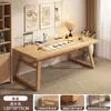 Mesa de Caligrafia Sala de Estar Grande Mesa Longa Novo Estilo Chinês Mesa de Escrita com Pincel Cadeira Suporte de Mesa Mesa de Prática de Escrita Mesa de Pintura Estilo Antigo Mesa de Estudos Chineses