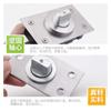 Bisagra oculta de eje giratorio de 360 grados de alta resistencia para puerta de madera, bisagra superior e inferior, eje de puerta, eje cielo y tierra, eje giratorio, puerta oculta