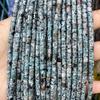 Piedra semipreciosa de cristal natural, 4 x 4, espaciador de cuentas sueltas cilíndricas, accesorios de tubo, material de bricolaje, pulsera cilíndrica al por mayor